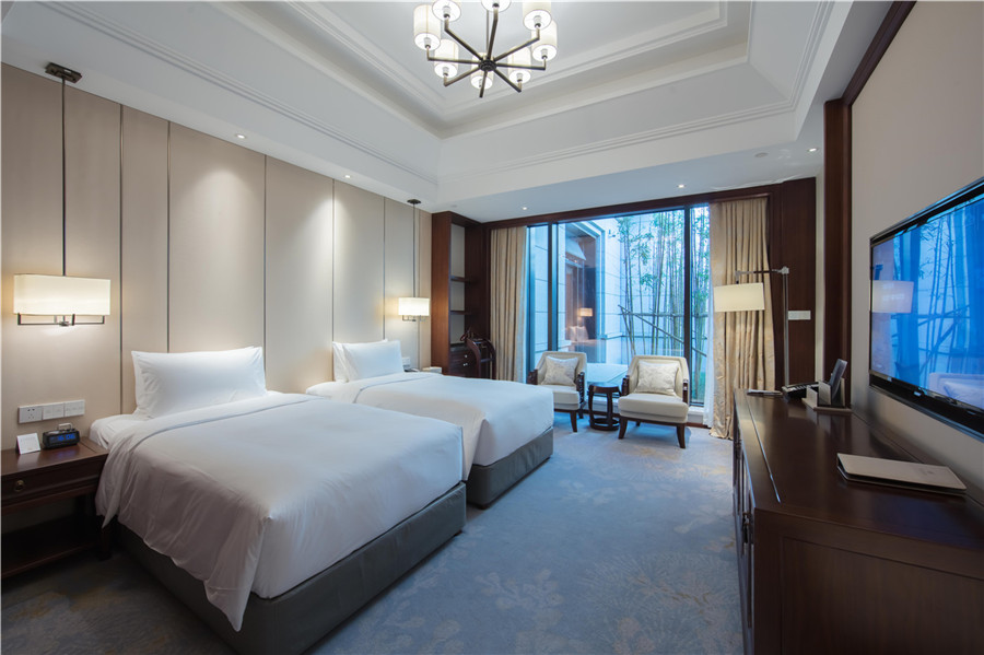 8號(hào)樓 豪華景觀(guān)雙床房 Deluxe View Room
